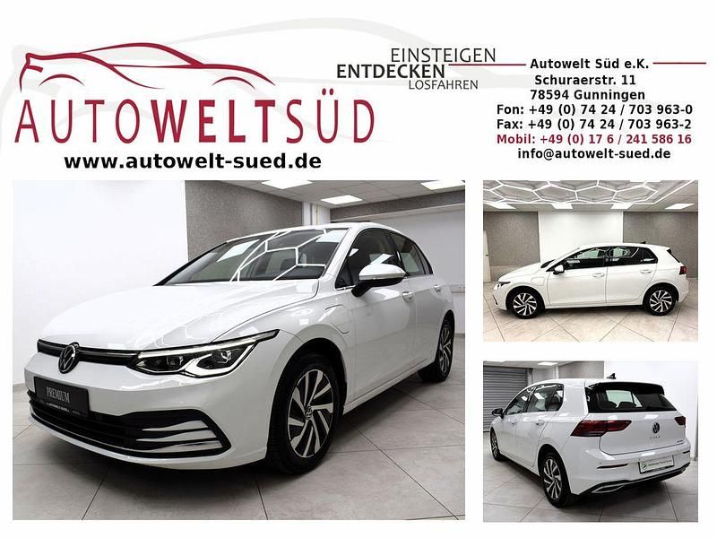 Purewhite Gebraucht 2021 VW Golf VIII Style Limousine | 23.450 € (Guter Preis) - Bild 1/4