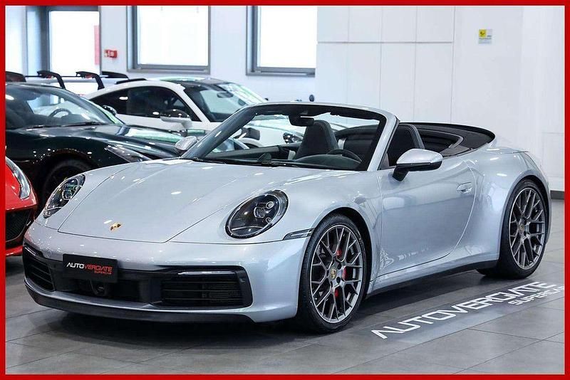 Silber Gebraucht 2020 Porsche 911 Carrera S Cabriolet Cabrio | 129.500 € (Fairer Preis) - Bild 1/4