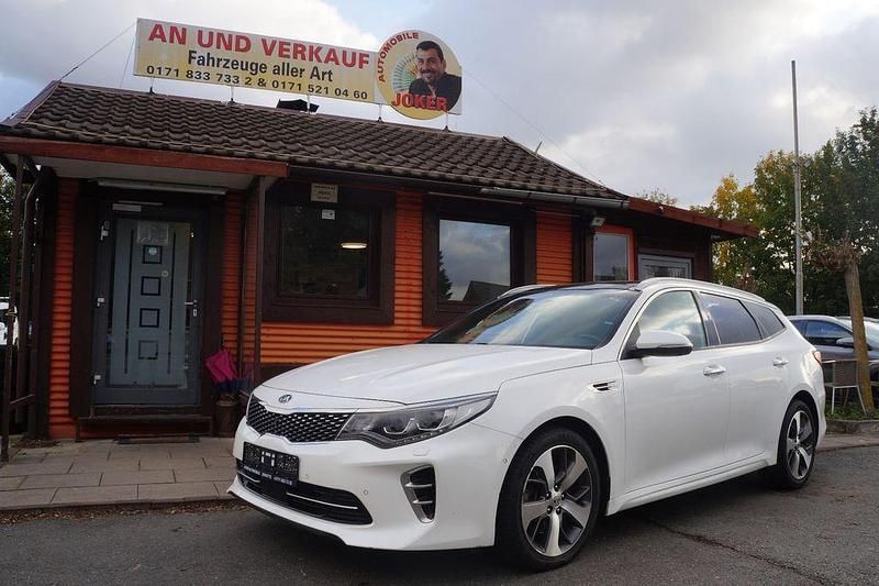 Weiß Gebraucht 2016 Kia Optima GT-Line Kombi | 10.590 € (Superpreis) - Bild 1/4