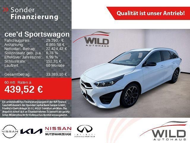 Weiss Neu 2025 Kia Ceed Sportswagon GT-Line Kombi | 29.290 € (Guter Preis) - Bild 1/4
