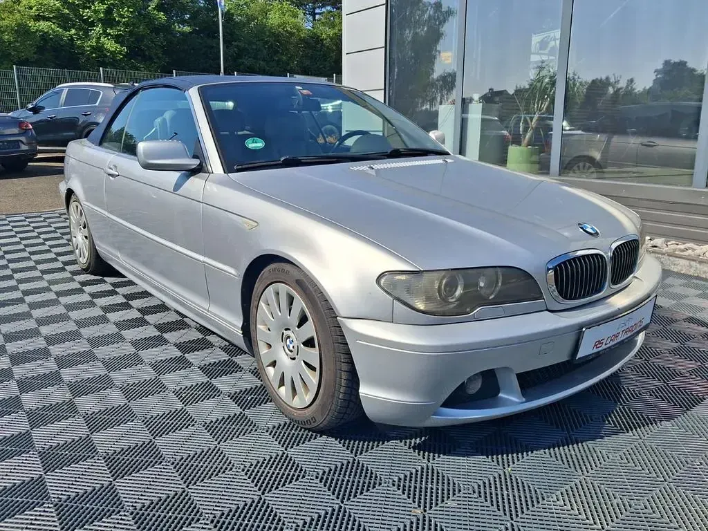 Gebraucht BMW 320 Cabriolet Sport Line 170 PS (125 kW) 2003 Silber Cabrio