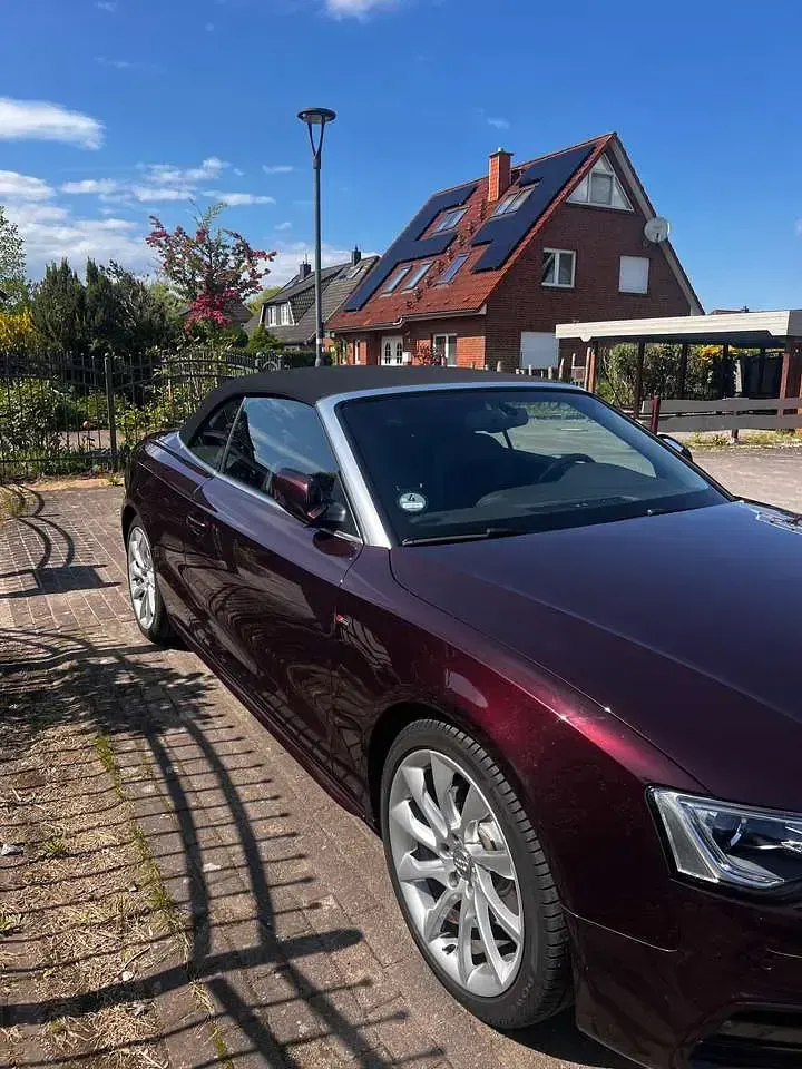 Gebraucht Audi A5 Cabriolet 224 PS (164 kW) 2015 Rot Cabrio