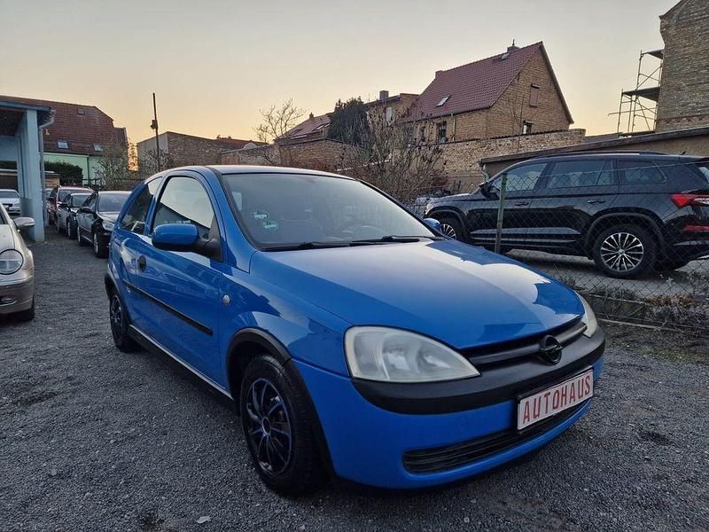 Gebraucht Opel Corsa Comfort 75 PS (55 kW) 2002 Blau Kleinwagen