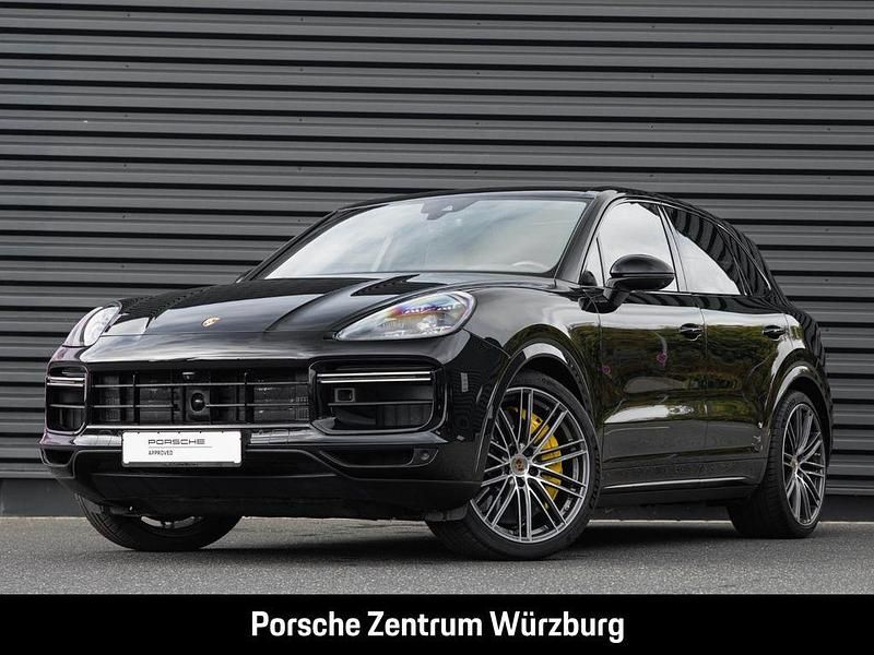 Schwarz Gebraucht 2018 Porsche Cayenne Turbo SUV | 79.890 € (Etwas zu teuer) - Bild 1/4