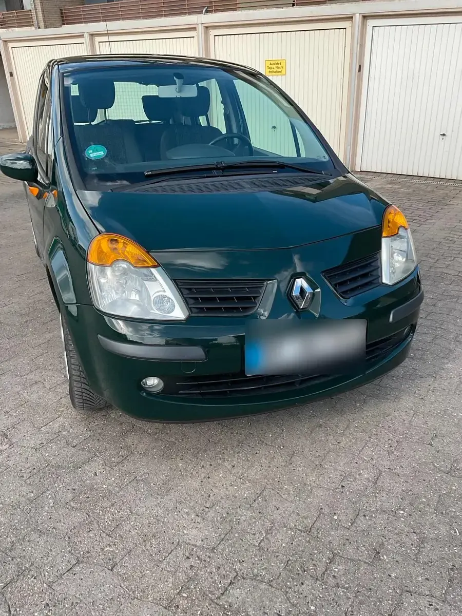 Usata Renault Modus 88 CV (64 kW) 2006 Verde Monovolume