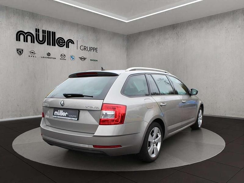 Gebraucht Skoda Octavia Clever 116 PS (85 kW) 2018 Cappuccinobeige metallic Kombi