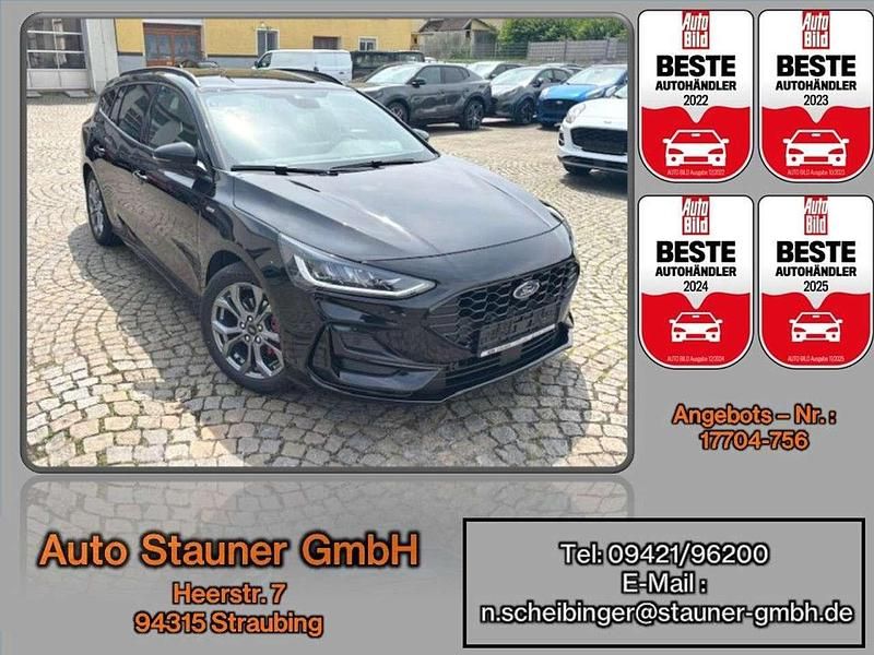 Agate black metallic Gebraucht 2025 Ford Focus ST-Line Kombi | 24.980 € (Fairer Preis) - Bild 1/4