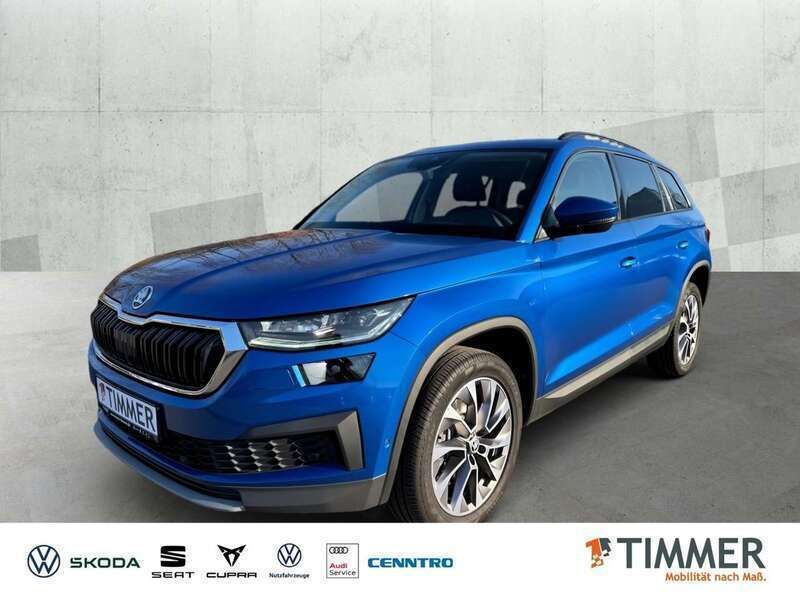 Blau Gebraucht 2021 Skoda Kodiaq Ambition SUV | 29.980 € (Guter Preis) - Bild 1/4
