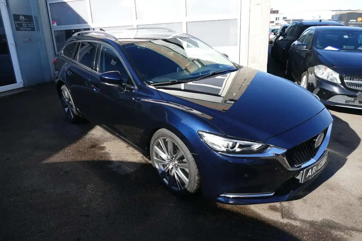 Gebraucht Mazda 6 Sports-Line 184 PS (135 kW) 2019 Blau Kombi