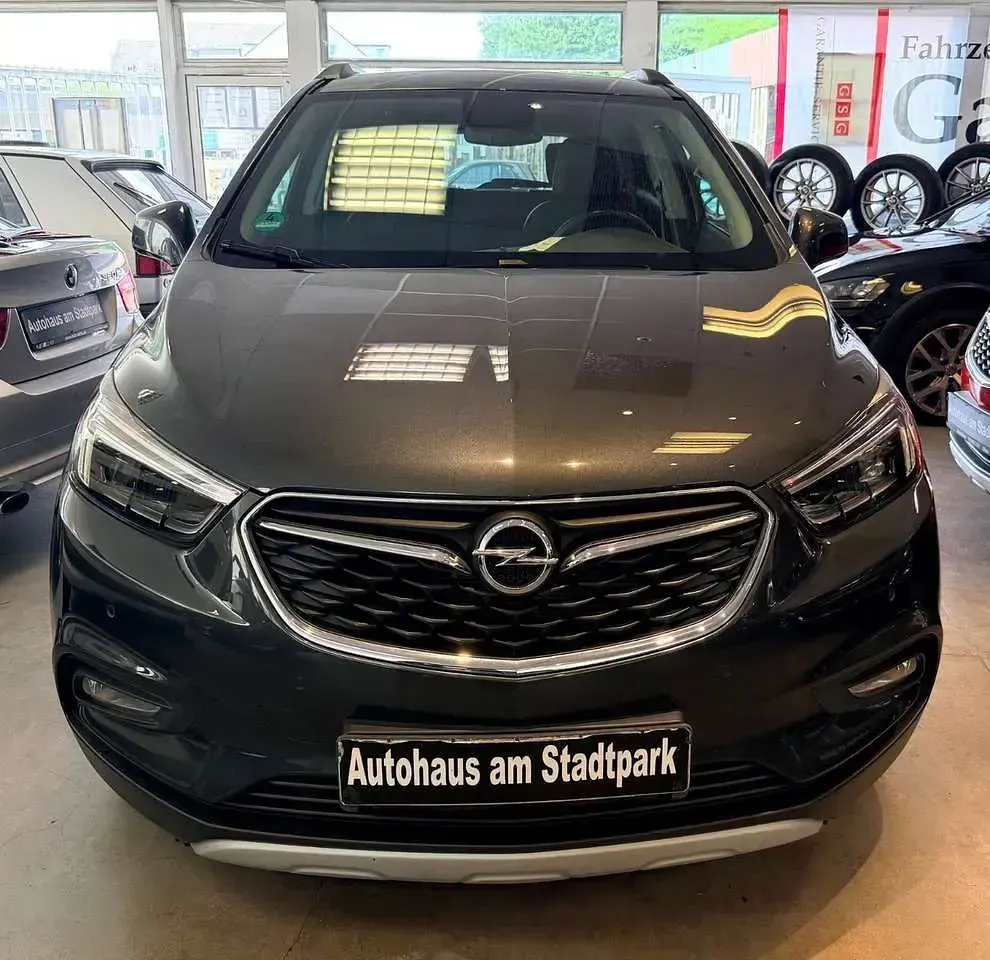 Gebraucht Opel Mokka X Innovation 140 PS (102 kW) 2017 Graphitgrau/son of a gun grey SUV