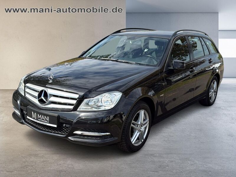Schwarz Gebraucht 2012 Mercedes C180 Limousine | 6.990 € (Superpreis) - Bild 1/4