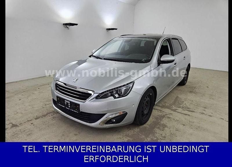 Silber Gebraucht 2017 Peugeot 308 Allure Kombi | 7.480 € (Superpreis) - Bild 1/4