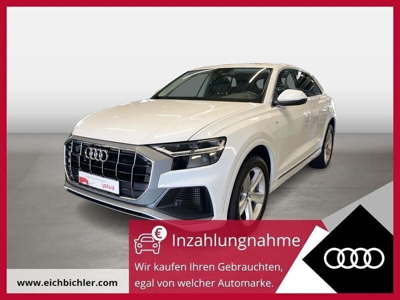 Carraraweiss Gebraucht 2021 Audi Q8 Ambiente SUV | 55.820 € (Superpreis) - Bild 1/4