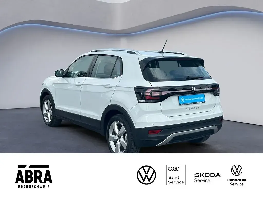 Gebraucht VW T-Cross Style 110 PS (80 kW) 2023 Weiß SUV