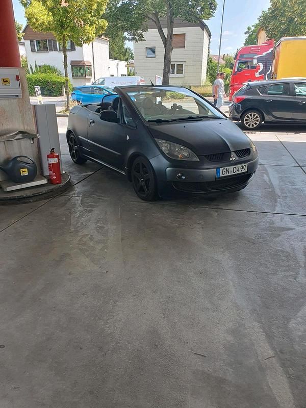 Schwarz Gebraucht 2007 Mitsubishi Colt Cabrio | 2.850 € (Fairer Preis) - Bild 1/4