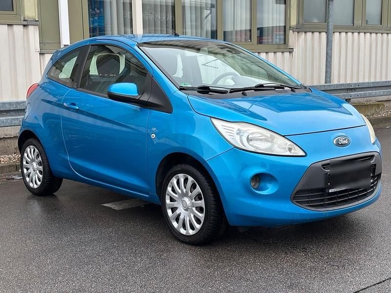 Blau Gebraucht 2009 Ford Ka Titanium Kleinwagen | 3.000 € - Bild 1/4