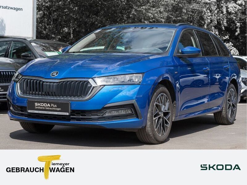 Blau Gebraucht 2022 Skoda Octavia Clever Kombi | 23.370 € (Guter Preis) - Bild 1/4