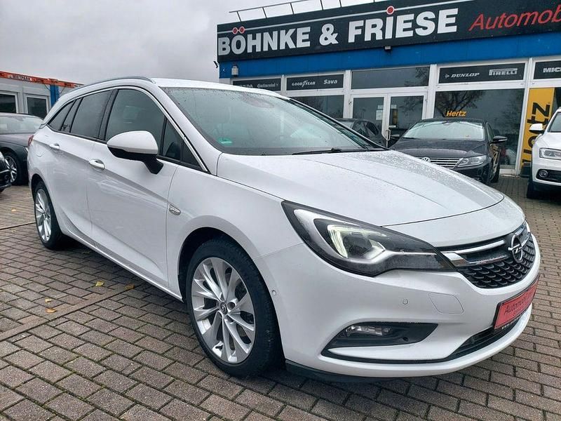 Weiß Gebraucht 2018 Opel Astra Innovation Kombi | 5.555 € (Teuer) - Bild 1/4