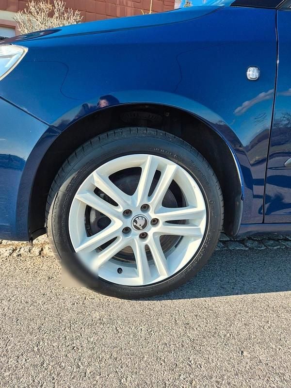 Gebraucht Skoda Fabia Sport 105 PS (77 kW) 2010 Blau Kleinwagen