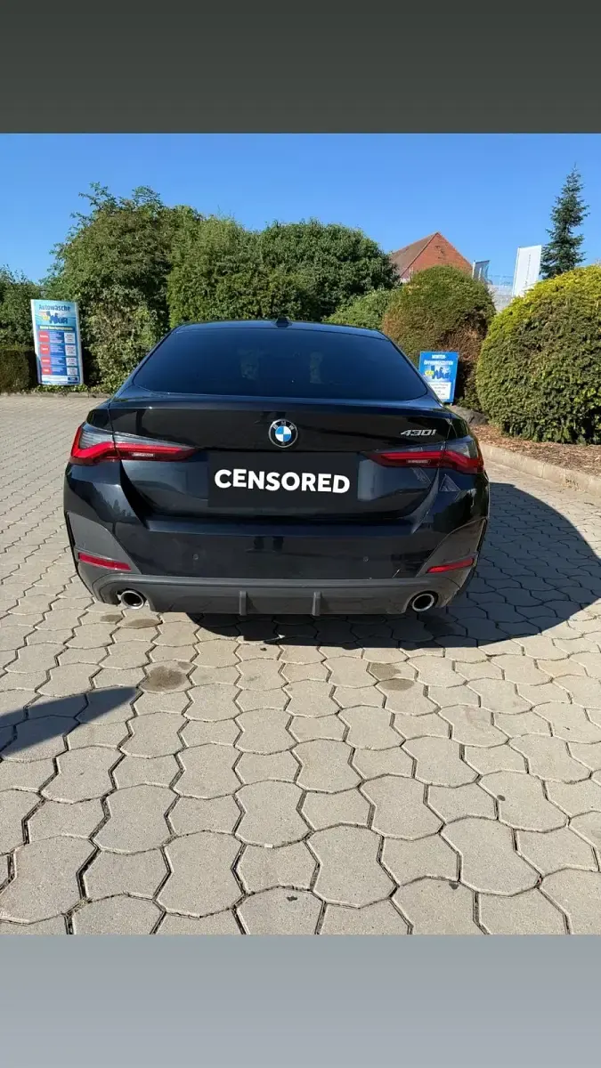 Gebraucht BMW 430 Gran Coupé Shadowline 245 PS (180 kW) 2022 Schwarz Coupé