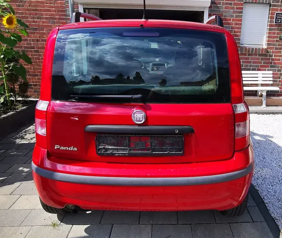 Gebraucht Fiat Panda 69 PS (50 kW) 2011 Rot Kleinwagen