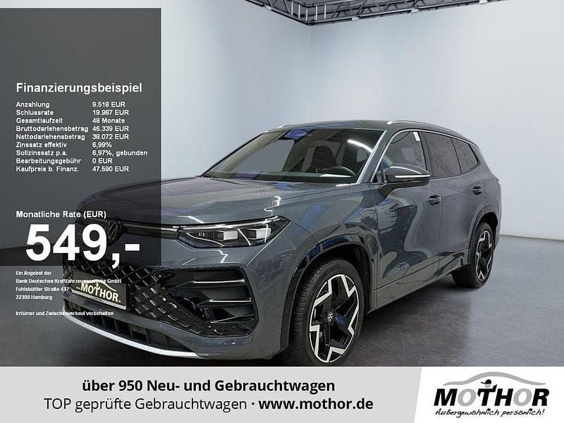 Delfingrau metallic Gebraucht 2025 VW Tayron R-line SUV | 48.040 € (Superpreis) - Bild 1/4