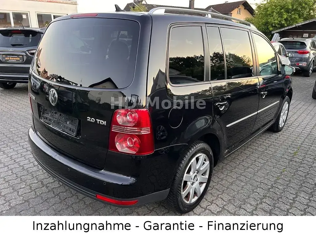 Usata VW Touran Highline 140 CV (102 kW) 2009 Nero Monovolume