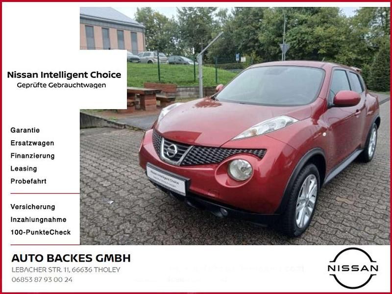 Rot Gebraucht 2011 Nissan Juke Tekna SUV | 6.900 € (Fairer Preis) - Bild 1/4