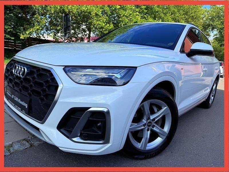 Ibisweiß Gebraucht 2022 Audi Q5 S-Line SUV | 33.999 € (Guter Preis) - Bild 1/4