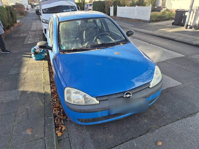 Blau Gebraucht 2001 Opel Corsa Kleinwagen | 400 € (Guter Preis) - Bild 1/4