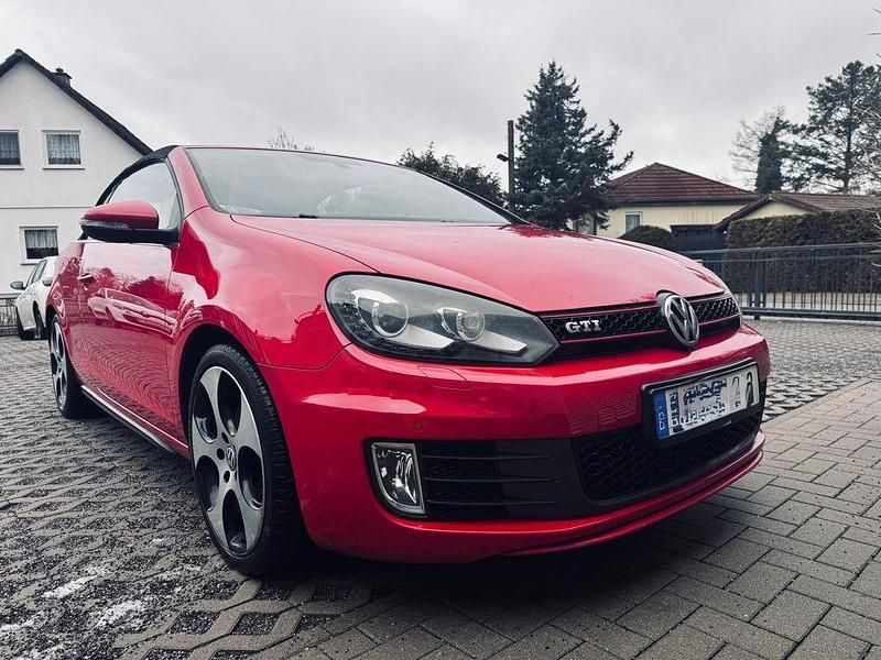 Gebraucht VW Golf Cabriolet GTI 211 PS (155 kW) 2012 Rot Cabrio