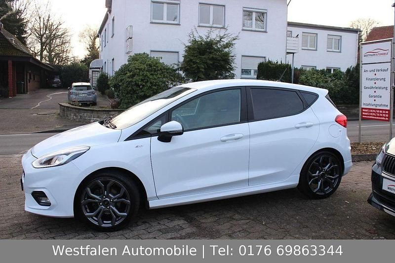 Gebraucht Ford Fiesta ST-Line 140 PS (102 kW) 2018 Weiß Kleinwagen