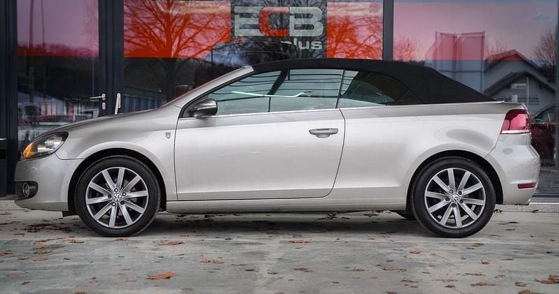 Gebraucht VW Golf Cabriolet 105 PS (77 kW) 2014 Silber Cabrio