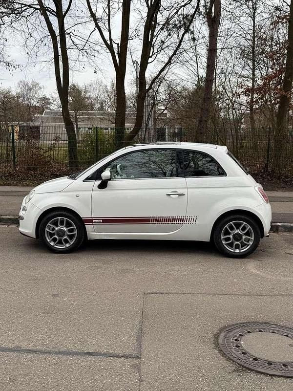 Gebraucht Fiat 500 Lounge 69 PS (50 kW) 2008 Weiß Limousine