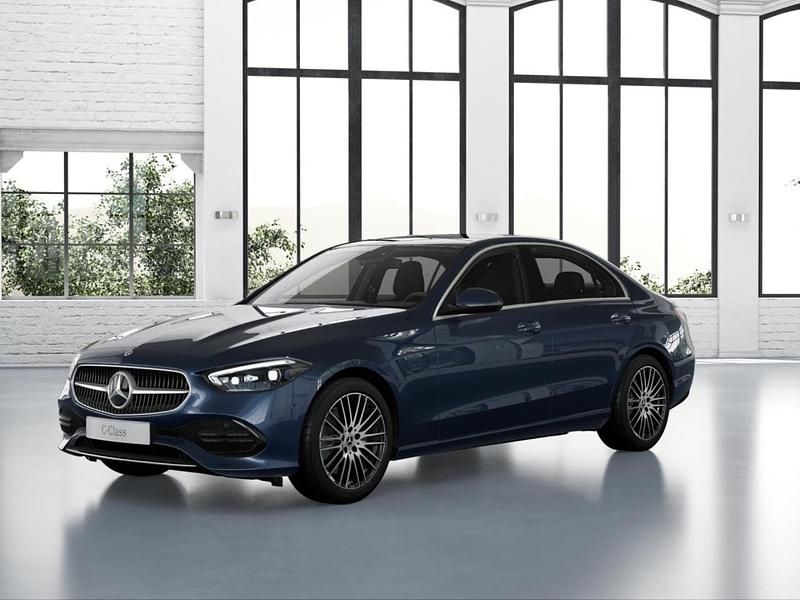 Sodalithblau metallic Gebraucht 2024 Mercedes C200 Avantgarde Limousine | 39.578 € (Fairer Preis) - Bild 1/4