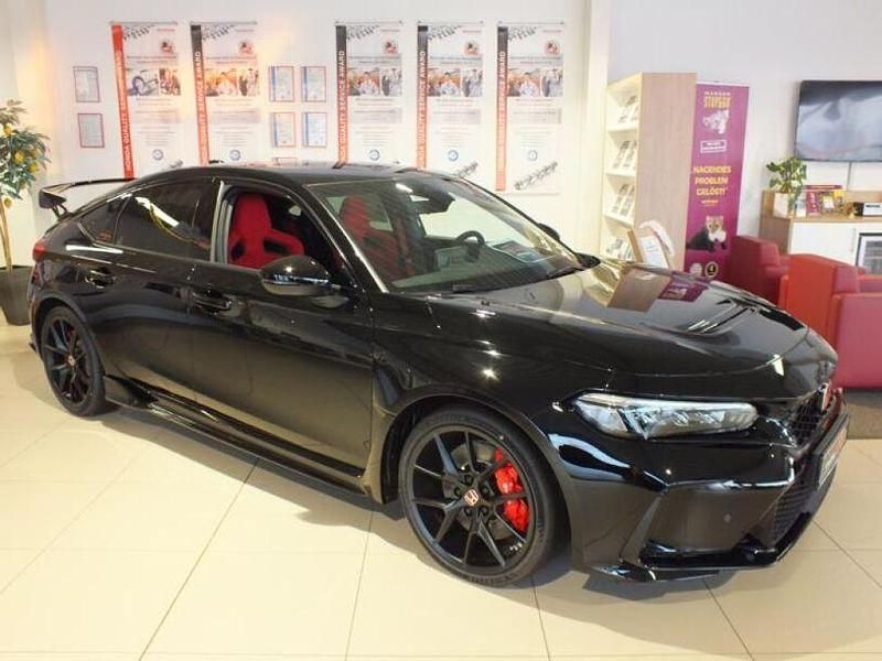 Crystal black pearl (metallic) Gebraucht 2023 Honda Civic Type R Limousine | 59.900 € (Teuer) - Bild 1/4