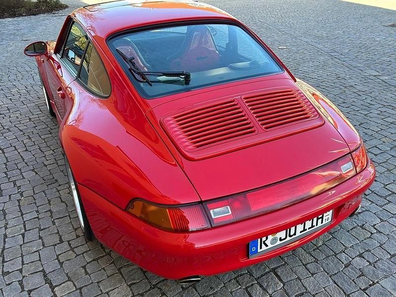 Second-hand Porsche 993 272 CP (200 kW) 1994 Roșu Coupe