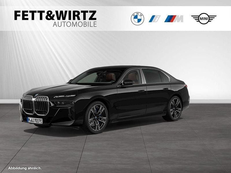 Saphirschwarz metallic Gebraucht 2024 BMW 750e M Sport Limousine | 104.900 € (Superpreis) - Bild 1/3