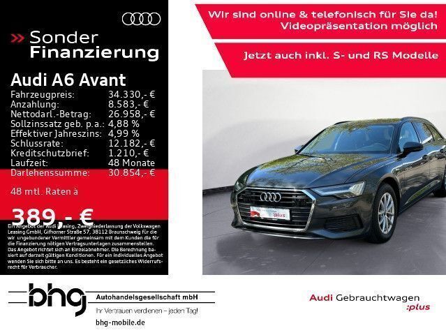 Grau Gebraucht 2022 Audi A6 Basis Kombi | 34.330 € (Fairer Preis) - Bild 1/4