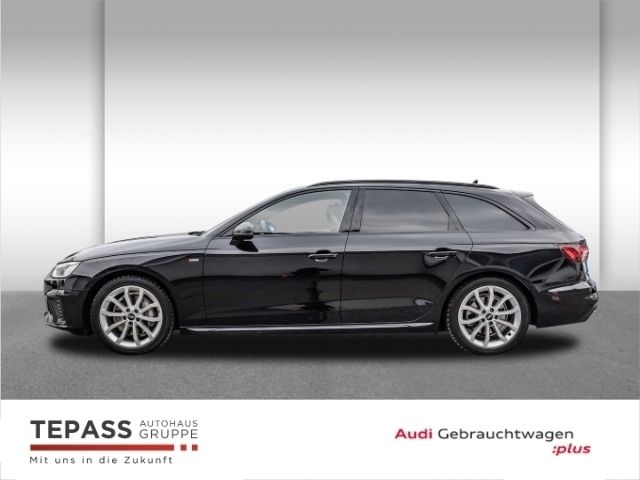 Gebraucht Audi A4 S-Line 204 PS (150 kW) 2022 Mythosschwarz metallic Kombi