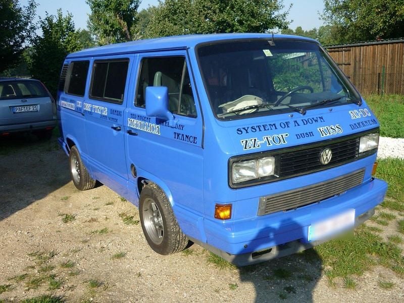 Second-hand VW T3 70 CP (51 kW) 1992 Albastru Van