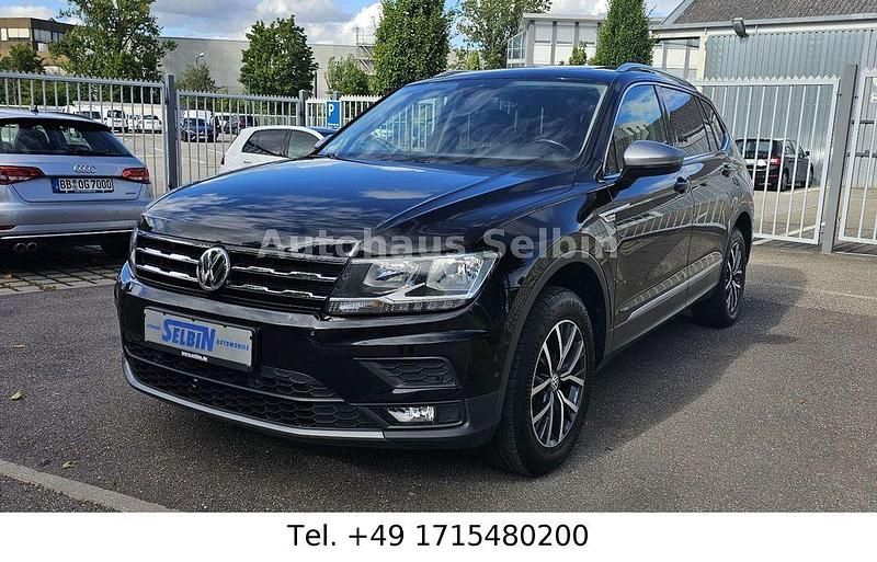 Schwarz Gebraucht 2020 VW Tiguan Allspace Comfortline SUV | 19.999 € (Fairer Preis) - Bild 1/4