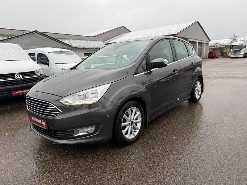 Grau Gebraucht 2016 Ford C-MAX Titanium Van / Kleinbus | 4.890 € (Guter Preis) - Bild 1/4