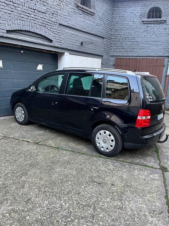 Gebraucht VW Touran Conceptline 105 PS (77 kW) 2006 Schwarz Van / Kleinbus