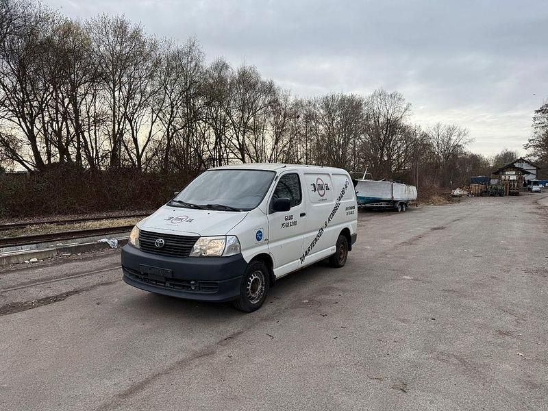 Gebraucht Toyota HiAce 95 PS (69 kW) 2008 Weiß Limousine