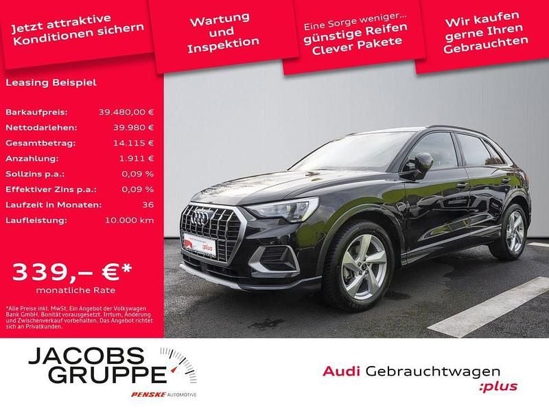 Mythosschwarz metallic Gebraucht 2025 Audi Q3 Advanced Plus SUV | 39.480 € (Fairer Preis) - Bild 1/4