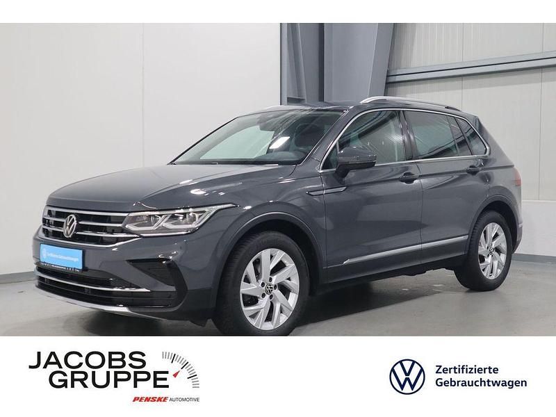 Grau Gebraucht 2023 VW Tiguan Elegance SUV | 30.470 € (Fairer Preis) - Bild 1/3