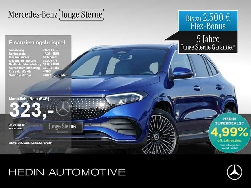 Blau Gebraucht 2023 Mercedes EQA350 AMG SUV | 39.840 € (Fairer Preis) - Bild 1/4