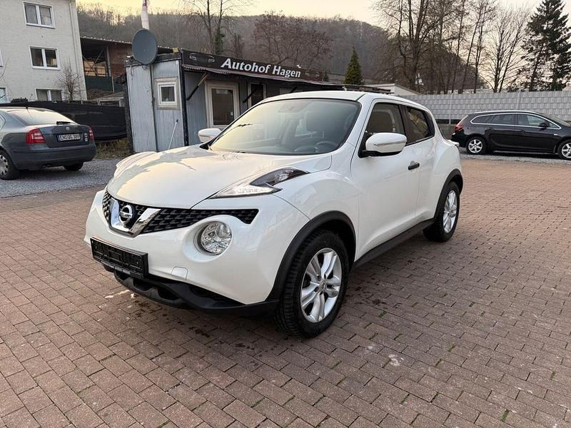 Gebraucht Nissan Juke Visia+ 110 PS (80 kW) 2014 Weiß SUV