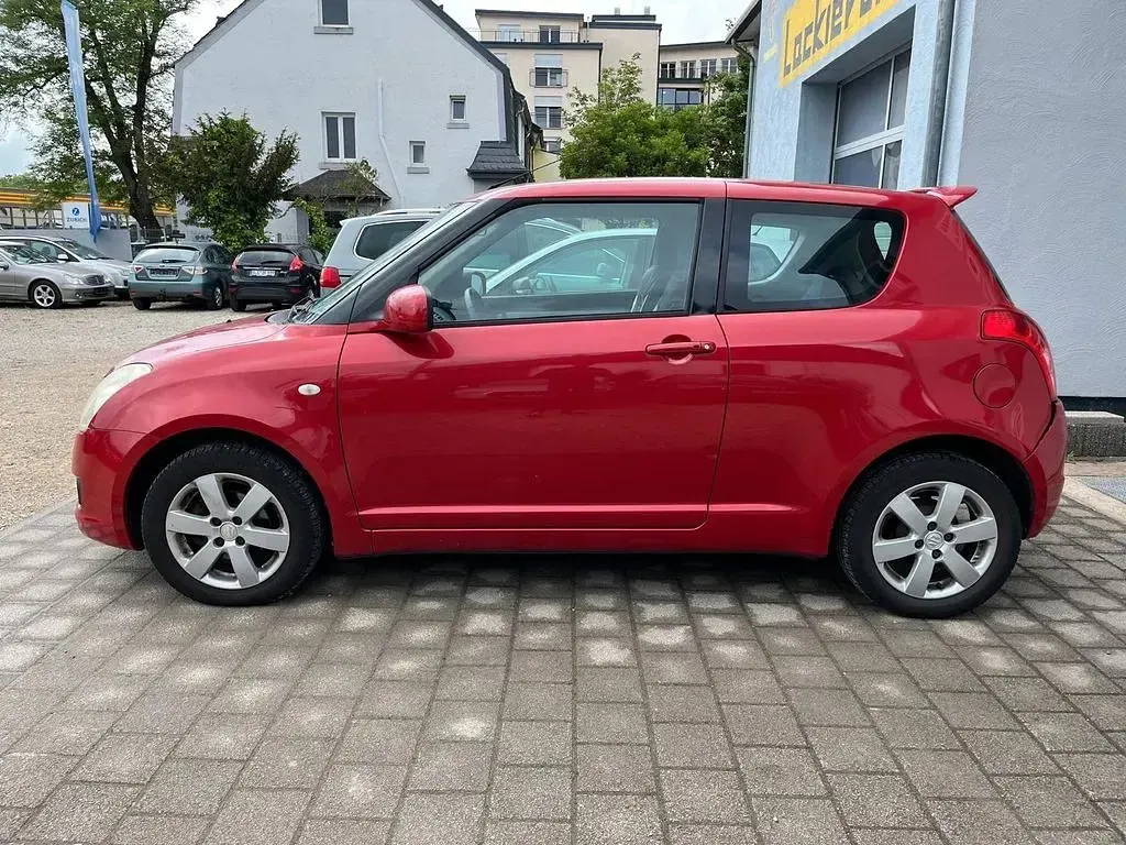 Brugt Suzuki Swift Comfort 92 HK (67 kW) 2008 Rød Hatchback